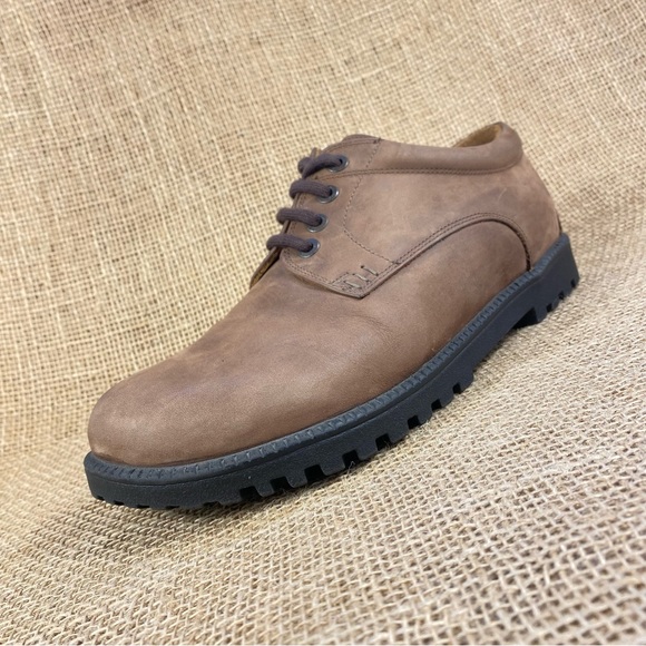 Birkenstock Sandals  Oxfords  Shoes Brown Leather Lace Up Wo. Sz 9 Men's Size 7 - Picture 1 of 11